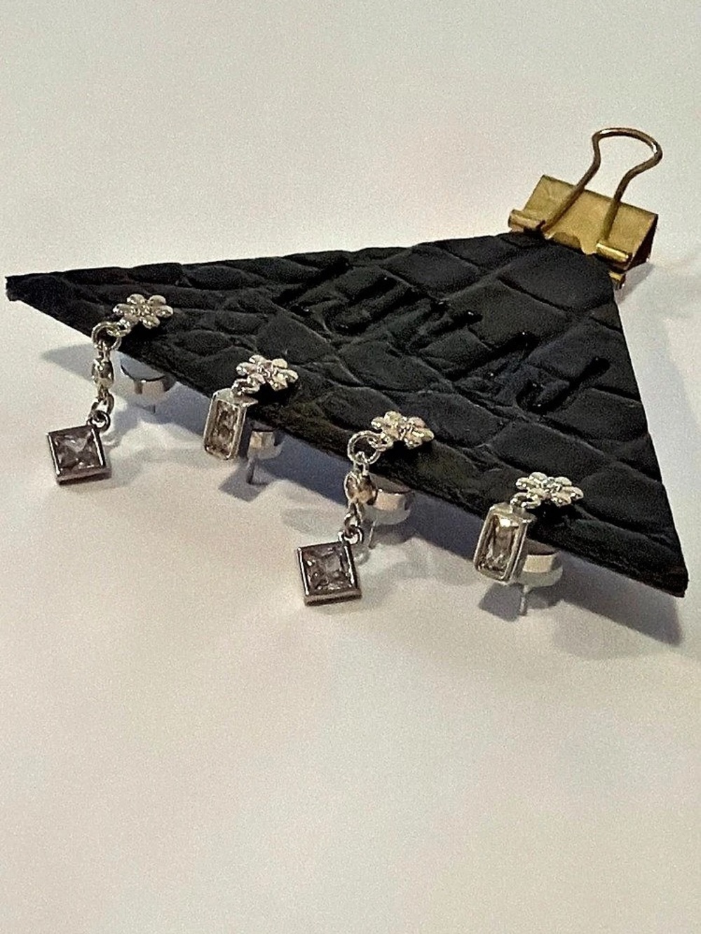 Daisy Chain Stud Set Silver |LUVAJ